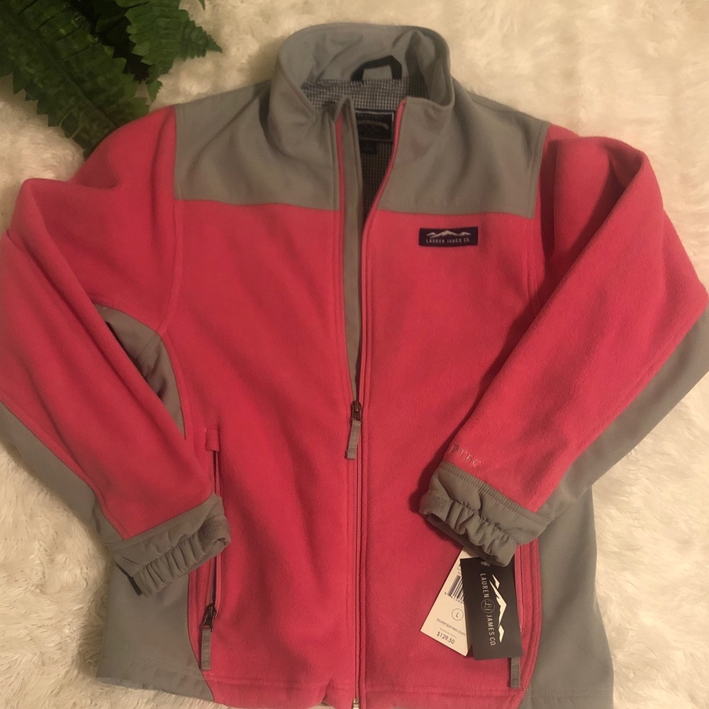 NWT Lauren James zip front Preptec jacket